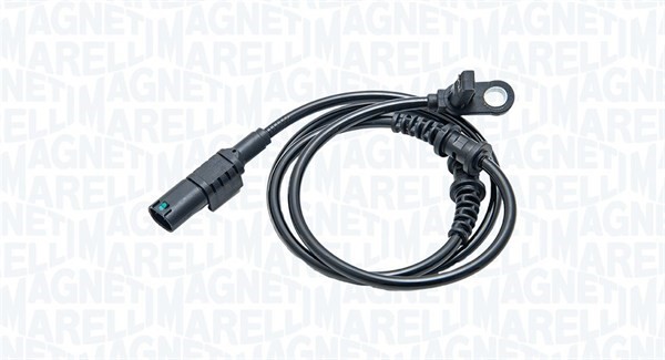 ABS-givare, Sensor, hjulvarvtal, Fram, höger eller vänster Magnet MAGNETI MARELLI