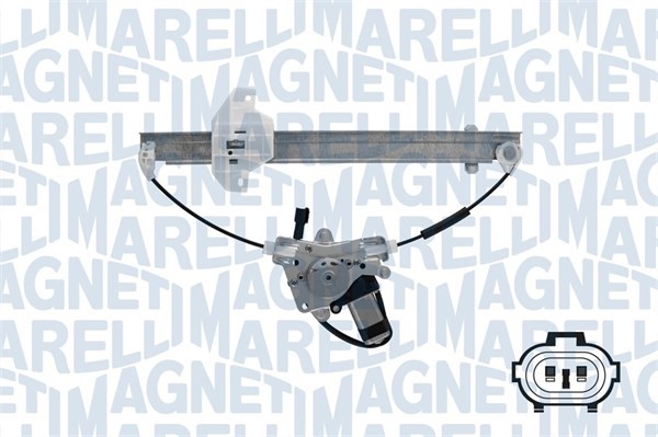 Fönsterhiss, Höger bak Magneti marelli 350103170357 MAGNETI MARELLI