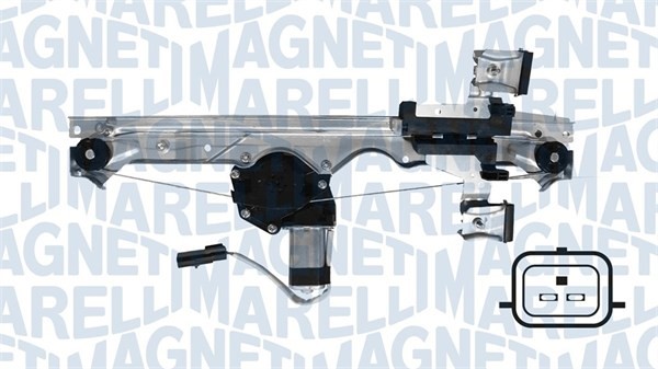 Fönsterhiss, Höger bak Magneti marelli 350103170375 MAGNETI MARELLI