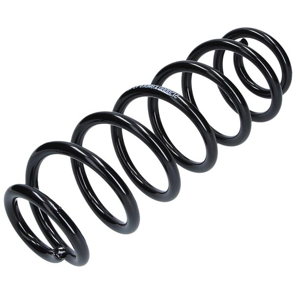 Spiralfjäder, Bakaxel