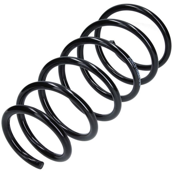Spiralfjäder, Bakaxel