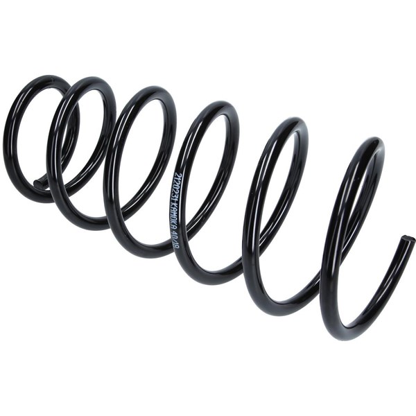 Spiralfjäder, Bakaxel