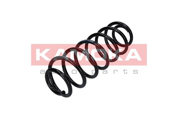 Spiralfjäder, Bakaxel