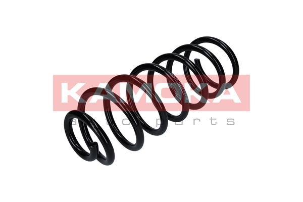 Spiralfjäder, Bakaxel