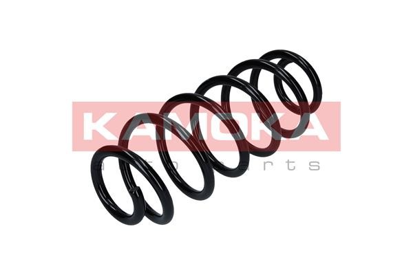 Spiralfjäder, Bakaxel