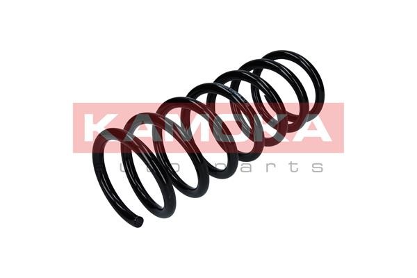 Spiralfjäder, Bakaxel