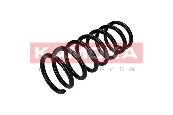 Spiralfjäder, Bakaxel