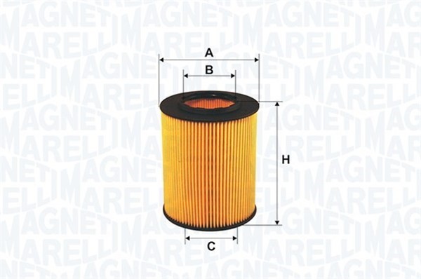 Oljefilter Magneti marelli 152071761689 MAGNETI MARELLI