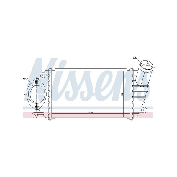 Intercooler Nissens 96794 NISSENS Intercooler Nissens 96794 NISSENS