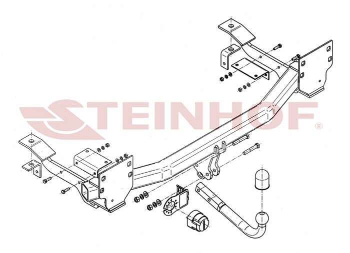 Dragkrok Land Rover Range Rover III Steinhof L-110 Steinhof