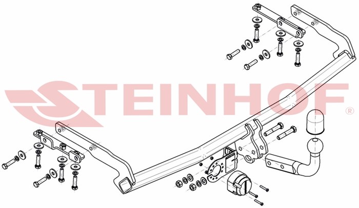 Dragkrok, Standard Nissa Almera Tino (v10) Steinhof N-016 Steinhof