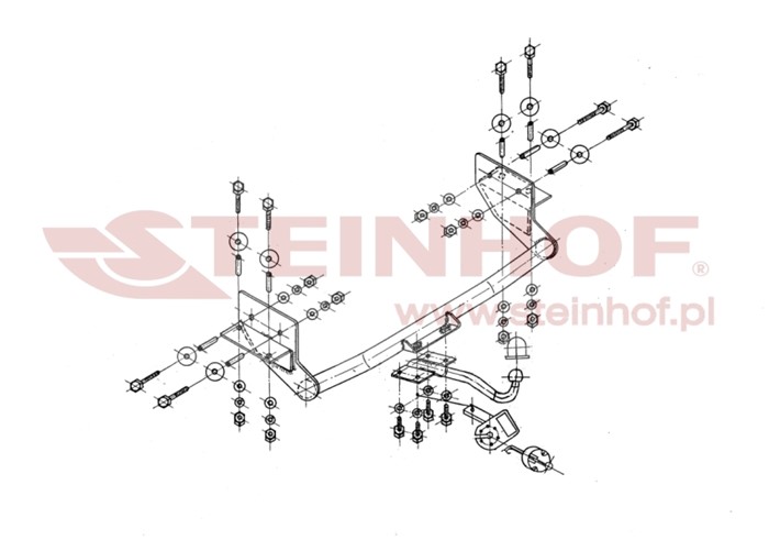 Dragkrok, Standard Renau Trafic Buss (t_, P_, V_) Steinhof R-125 Steinhof Dragkrok, Standard Renau Trafic Buss (t_, P_, V_) Steinhof R-125 Steinhof