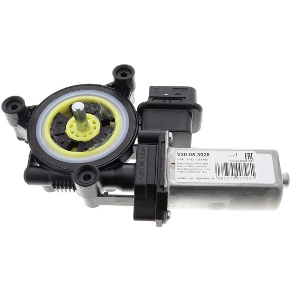 Elektrisk motor, fönsterhiss 12V, Vänster bak