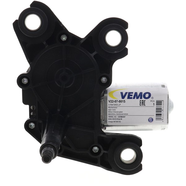 Torkarmotor 12V, Bak