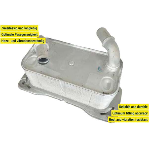 Oljekylare, motor