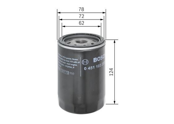Oljefilter Bosch 0 451 103 304 BOSCH