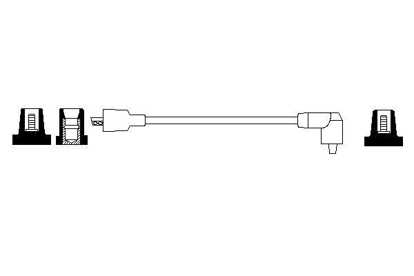 Tändkabel Bosch 0 986 356 091 BOSCH