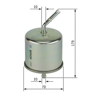 Bränslefilter Bosch 0 986 450 102 BOSCH