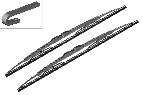 Torkarblad, Fram Bosch Twin 3 397 005 025 BOSCH