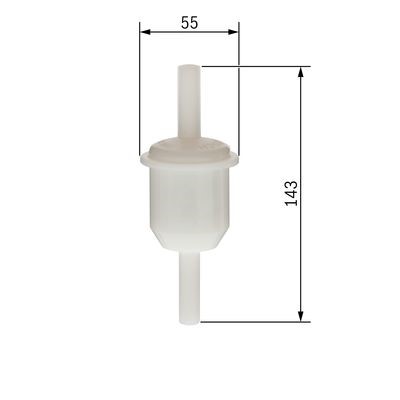 Bränslefilter, Bränsleledning Bosch F 026 403 002 BOSCH
