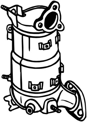 Dieselpartikelfilter Bosal 097-328 BOSAL