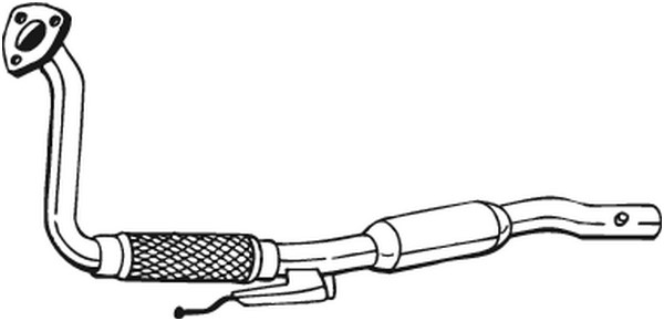 Främre ljuddämpare Bosal 148-267 BOSAL