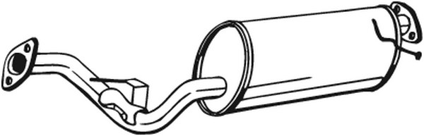 Mittenljuddämpare Bosal 171-325 BOSAL