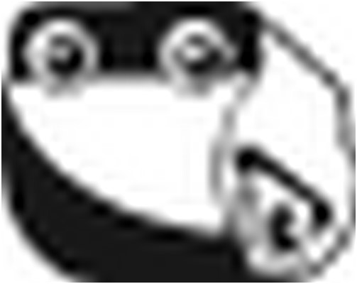 Gummiupphängning, avgassystem Bosal 255-543 BOSAL Gummiupphängning, avgassystem Bosal 255-543 BOSAL