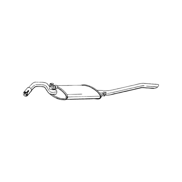 Bakre ljuddämpare Bosal 279-407 BOSAL
