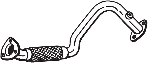 Avgasrör, Fram Bosal 750-307 BOSAL