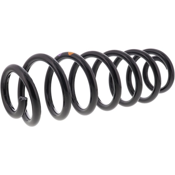 Spiralfjäder, Bakaxel