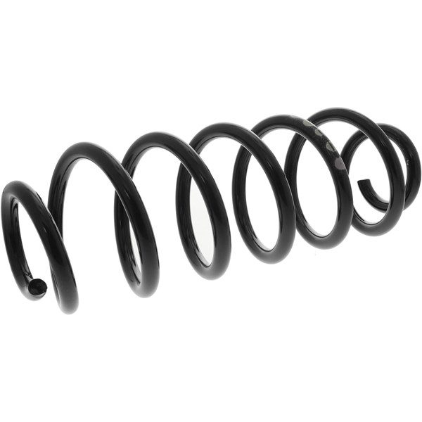 Spiralfjäder, Bakaxel