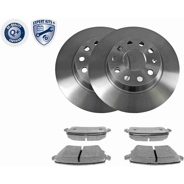 Bromssats, Skivbroms Solid, Bakaxel VAICO Expert kits + VAICO
