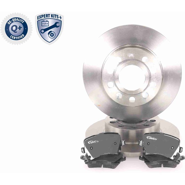 Bromssats, Skivbroms Solid, Bakaxel VAICO Expert kits + VAICO
