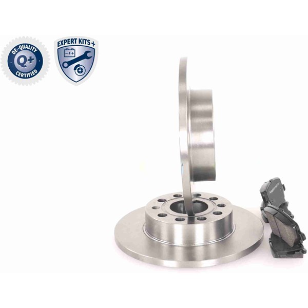 Bromssats, Skivbroms Solid, Bakaxel VAICO Expert kits + VAICO