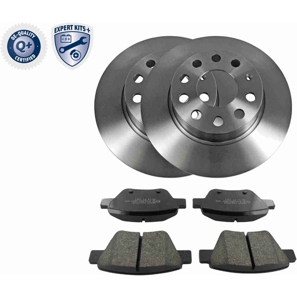 Bromssats, Skivbroms Solid, Bakaxel VAICO Expert kits + VAICO