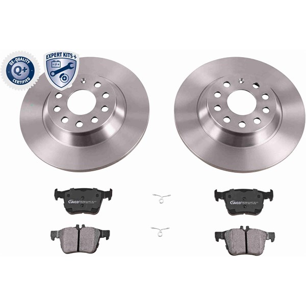 Bromssats, Skivbroms Solid, Bakaxel VAICO Expert kits + VAICO
