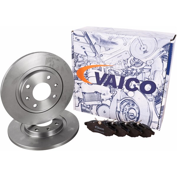 Bromssats, Skivbroms Solid, Framaxel VAICO