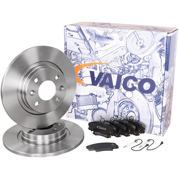 Bromssats, Skivbroms Solid, Framaxel VAICO