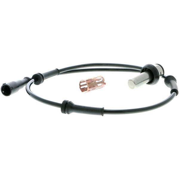ABS-givare, Sensor, hjulvarvtal, Fram, höger eller vänster VEMO ABS-givare, Sensor, hjulvarvtal, Fram, höger eller vänster VEMO