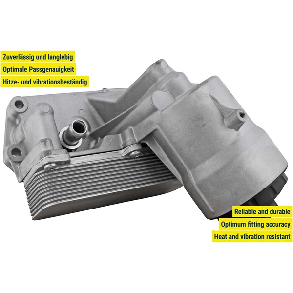Oljekylare, motor