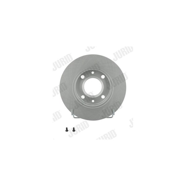 Bromsskiva Solid, Framaxel, Bakaxel Jurid 561253JC JURID