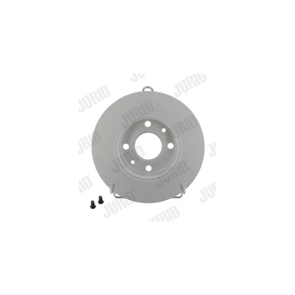 Bromsskiva Solid, Bakaxel, Framaxel Jurid 561380JC JURID