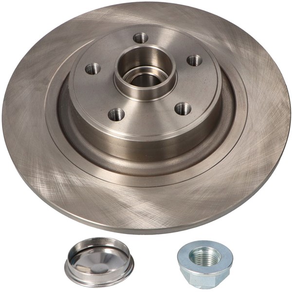 Bromsskiva Solid, Bakaxel Jurid 562375J-1 JURID