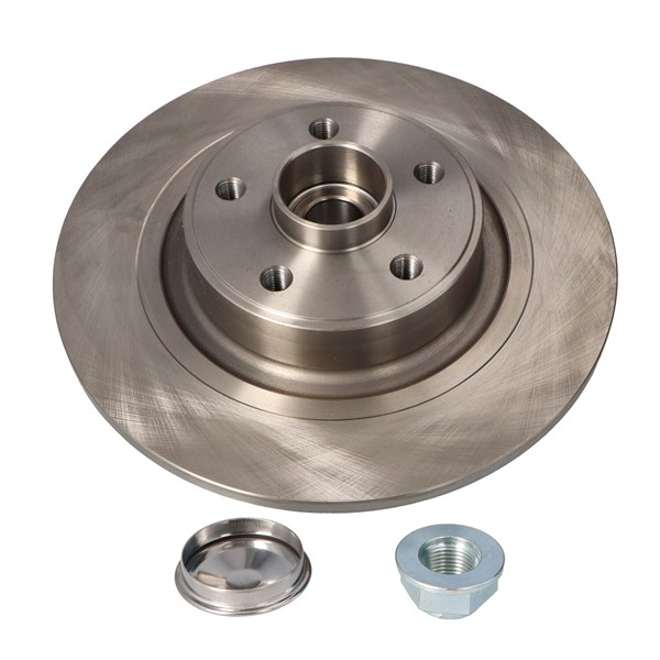 Bromsskiva Solid, Bakaxel Jurid 562375J JURID
