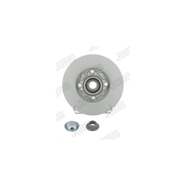 Bromsskiva Solid, Bakaxel Jurid 562450JC JURID