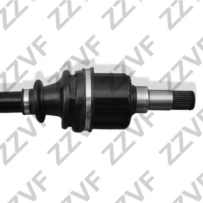 Drivaxel, Framaxel, framaxel vänster, Vänster Zzvf FD-9-001 ZZVF
