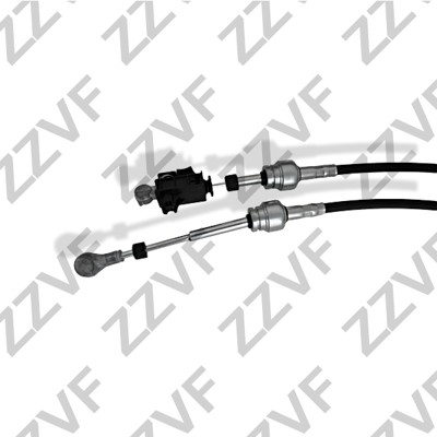 Vajer, manuell transmission Zzvf ZV2455V9 ZZVF