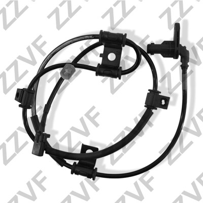 ABS-givare, Sensor, hjulvarvtal, Framaxel, framaxel höger, Höger  ZZVF