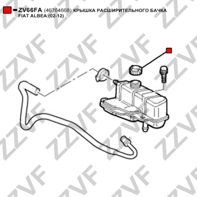 Lock, kylare Zzvf ZV66FA ZZVF